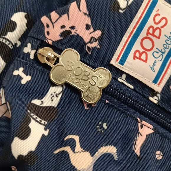 Bobs Skechers Crossbody Sling Shoulder Chest Bag Carry Tote Med Backpack Dog EUC - Picture 4 of 11